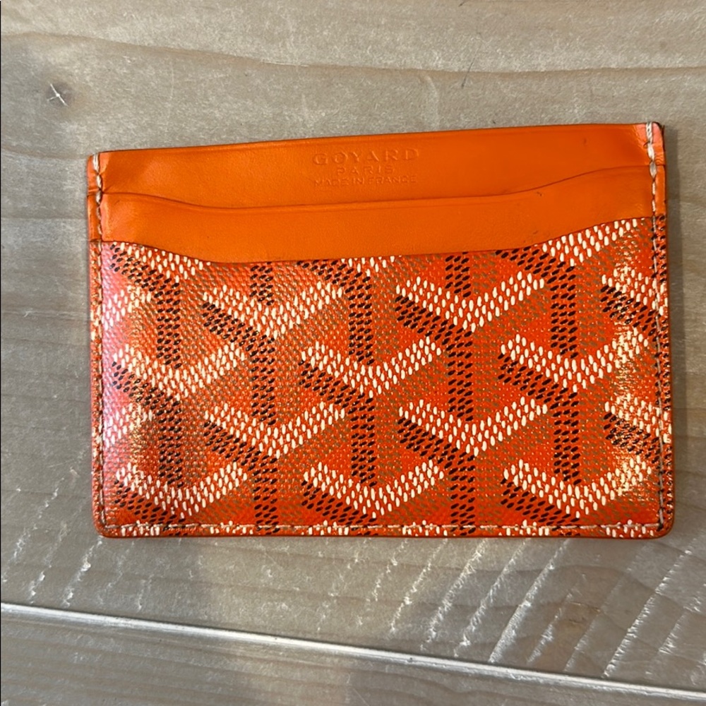 Goyard card holder
